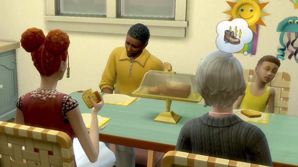 The Sims 4 Cresciamo Insieme - Cena con nonni